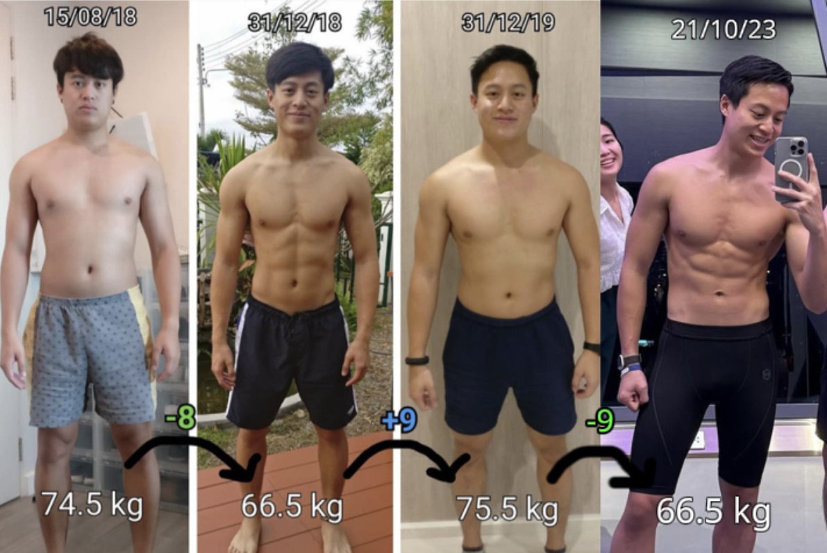 การเปลี่ยนแปลงของ Jean ตลอด 5 ปี - แสดงให้เห็นการผ่านขึ้นลงของน้ำหนักและการหาวิธีที่ยั่งยืน
